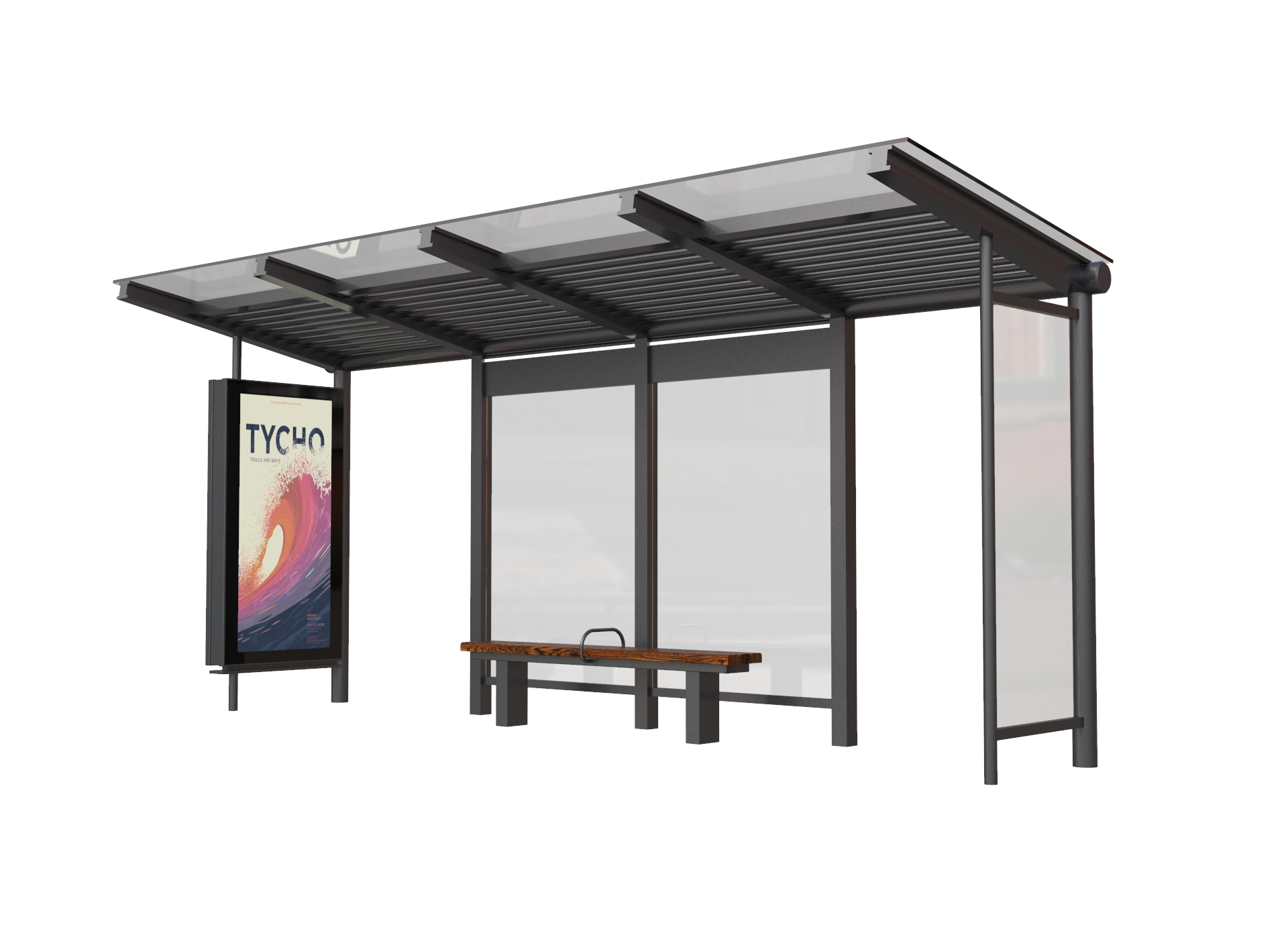 公交候车亭 公交候车亭